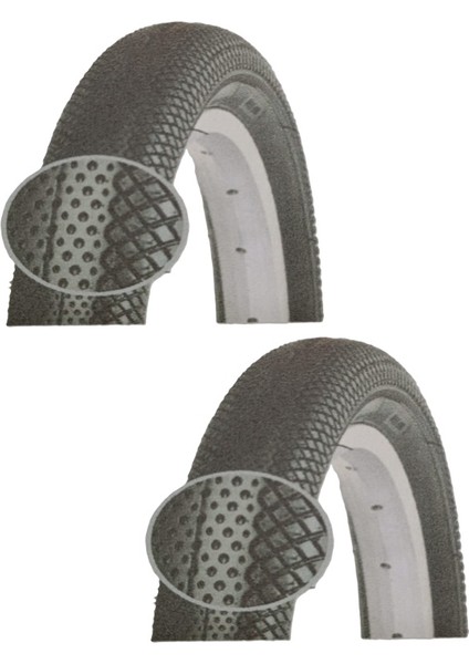 16 Jant 16X2.00 (50-305) Bisiklet Dış Lastiği D1605 x 2 Adet