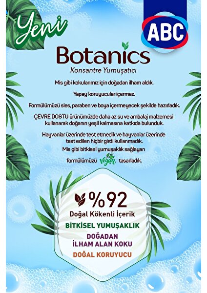 Botanıcs Konsantre Yumuşatıcı Nisan Yağmuru 1440 ml