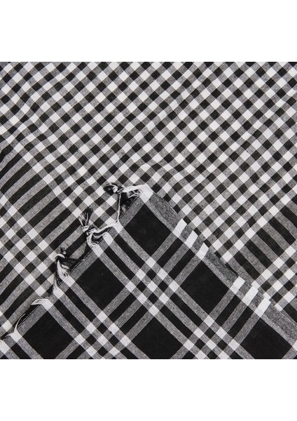Soft Piknik Örtüsü - Siyah - 165X165 cm