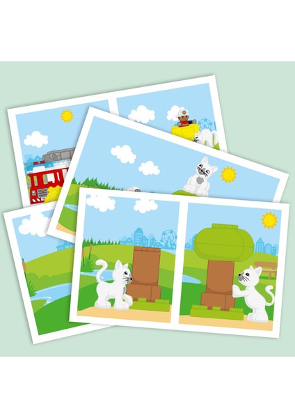® DUPLO® İtfaiye Kamyonu 10969 - 2 Yaş & Üzeri Çocuklar için Eğitici Oyuncak Yapım Seti (21 Parça)
