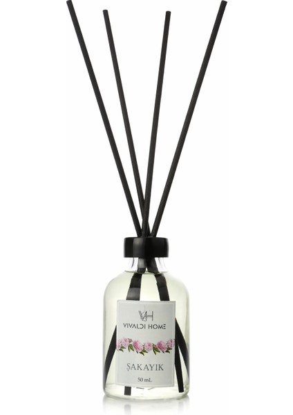 Şakayık Çiçeği Çubuklu Oda Kokusu Esansiyel Uçucu Yağ 50ml