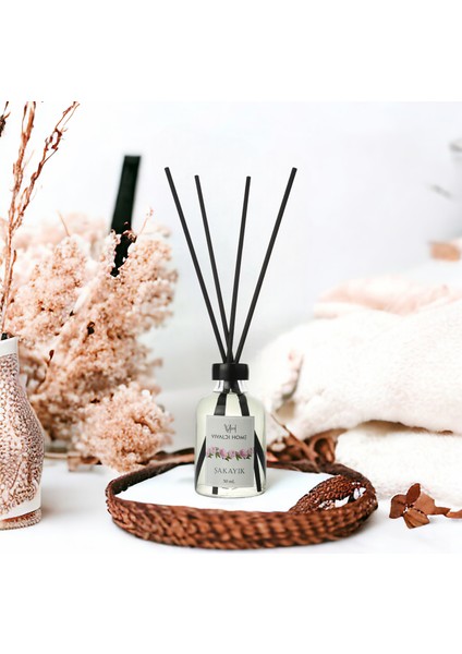 Şakayık Çiçeği Çubuklu Oda Kokusu Esansiyel Uçucu Yağ 50ml