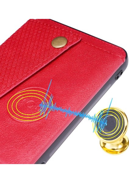 Cüzdan Durumda Realme 8 4g/realme 8 Pro Buit Demir Cüzdan Durumda Kart (Yurt Dışından) fiyatları