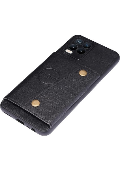 Cüzdan Durumda Realme 8 4g/realme 8 Pro Buit Demir Cüzdan Durumda Kart (Yurt Dışından) indirimleri