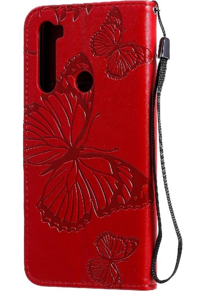 Xiaomi Redmi Not 8t Için Flip Case Kart Yuvası Standı ile Darbeye Kapak (Yurt Dışından) modelleri