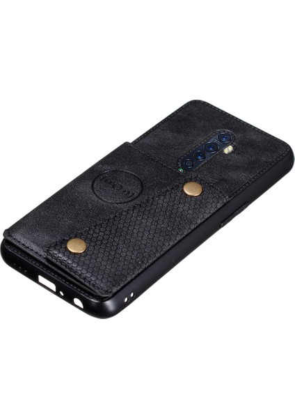 Oppo Reno2 Buit Için Cüzdan Kılıf Demir Kickstand Kart Tutucu Darbeye (Yurt Dışından) indirimleri