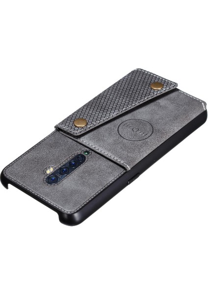 Oppo Reno2 Buit Için Cüzdan Kılıf Demir Kickstand Kart Tutucu Darbeye (Yurt Dışından) indirimleri