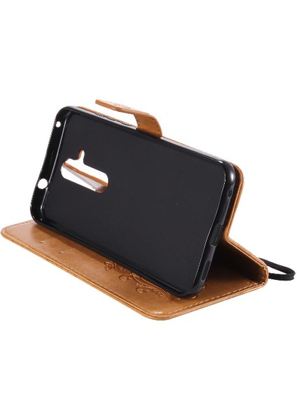 Kart Yuvası Standı Manyetik Kapak ile Nokia X71 Için Flip Case Darbeye Pu (Yurt Dışından) modelleri