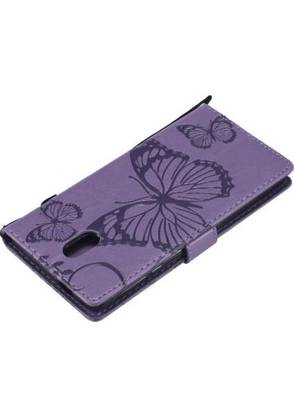Kart Yuvası Standı ile Nokia 3 Için Flip Case Pu Deri Flip Kickstand Kapak (Yurt Dışından) fırsatları
