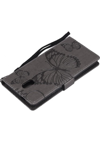 Kart Yuvası Standı ile Nokia 3 Için Flip Case Pu Deri Flip Kickstand Kapak (Yurt Dışından) fiyatları