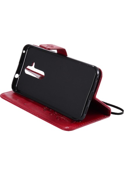 Kart Yuvası Standı Manyetik Kapak ile Nokia X71 Için Flip Case Darbeye Pu (Yurt Dışından) indirimleri