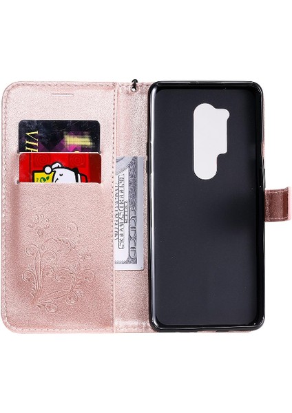 Oneplus 8 Pro Için Flip Case Darbeye Kapak Pu Deri Kart Yuvası ile (Yurt Dışından) fırsatları