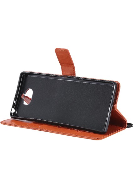 Kart Yuvası Standı Pu ile Sony Xperia Xa3 Darbeye Kapak Için Flip Case (Yurt Dışından) fırsatları