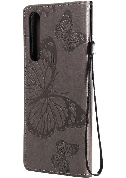 Sony Xperia 1 Ii Darbeye Kapak Flip Case Kickstand Pu Deri (Yurt Dışından) modelleri