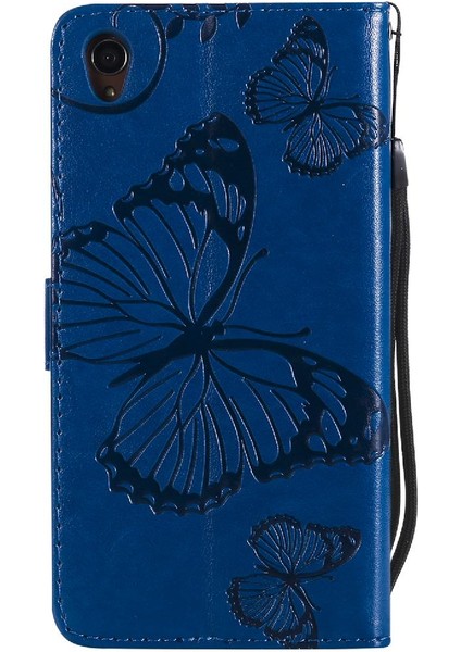 Sony Xperia Z3 Için Flip Case Kart Yuvası Standı ile Manyetik Kapak Pu Flip (Yurt Dışından) fırsatları