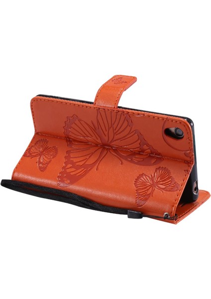 Sony Xperia Z3 Için Flip Case Kart Yuvası Standı ile Manyetik Kapak Pu Flip (Yurt Dışından) modelleri