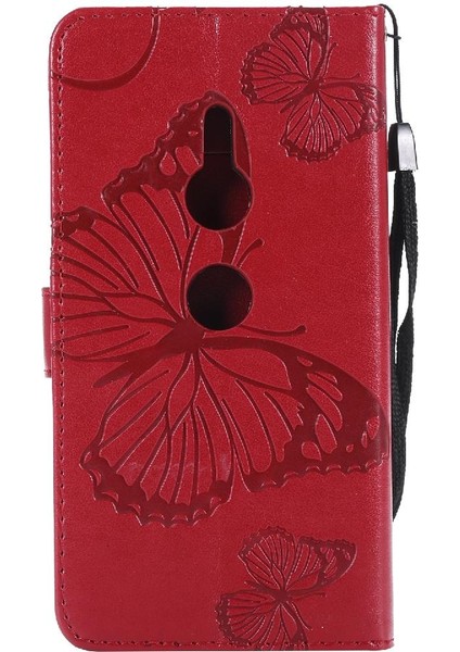 Kart Yuvası Standı ile Sony Xperia Xz2 Için Flip Case Kickstand Kapak Çevirin (Yurt Dışından) fırsatları