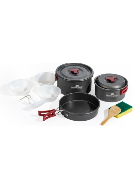11 Parça Kamp Tencere Tava ve 4 Çatal Kaşık Bıçak Seti fiyatları