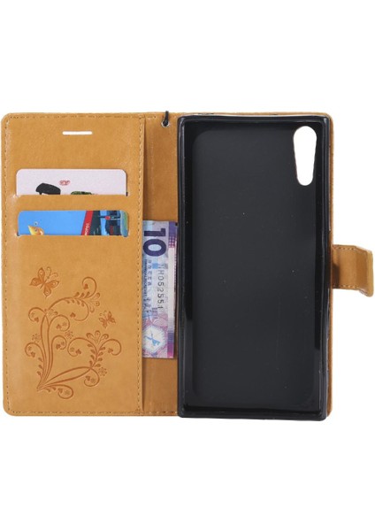 Sony Xperia Xz Darbeye Kapak Flip Case Kickstand Manyetik Pu (Yurt Dışından) fiyatları