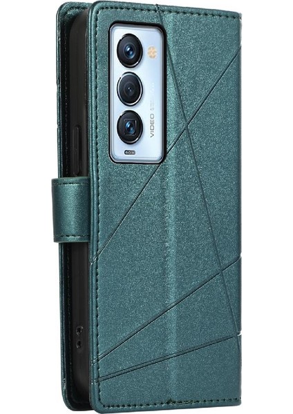 Tecno Camon 18 Primier Darbeye Kickstand Üç Kart Için Flip Case (Yurt Dışından) indirimleri