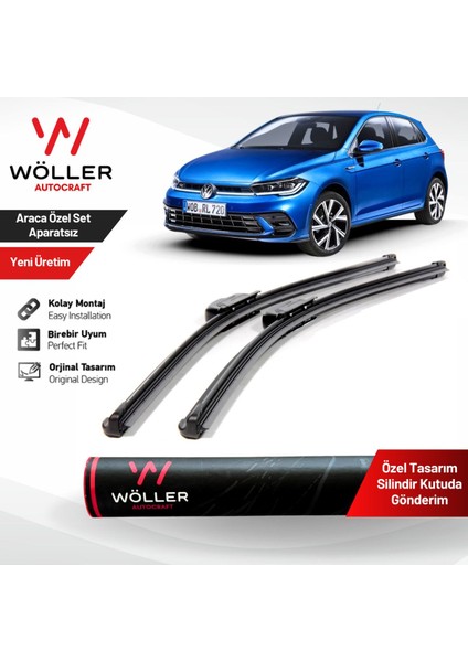 Volkswagen Polo Silecek 2018 Sonrası Silecek Takımı Araca Özel