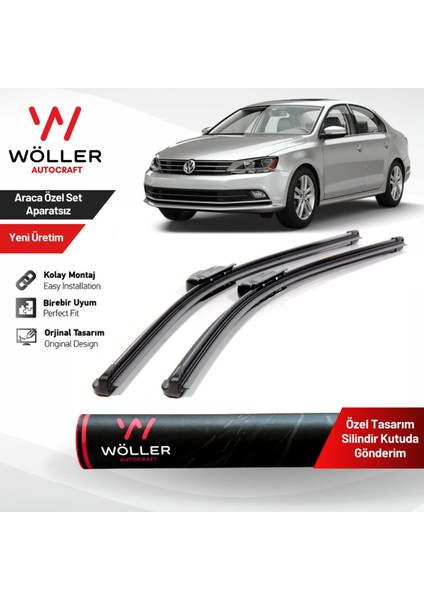 Volkswagen Jetta Silecek 2011 2018 Silecek Takımı Araca Özel