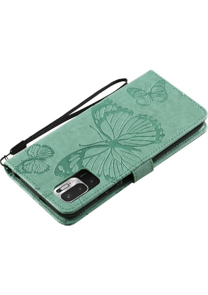 Xiaomi Redmi Not 10 5g Için Flip Case Kart Yuvası Standı ile Darbeye Çevir (Yurt Dışından) fırsatları