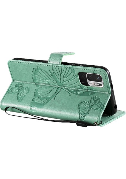 Xiaomi Redmi Not 10 5g Için Flip Case Kart Yuvası Standı ile Darbeye Çevir (Yurt Dışından) indirimleri