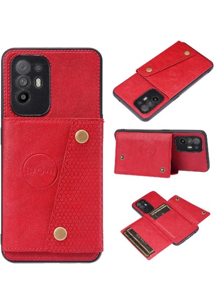 Oppo F19 Pro Artı 5g Cüzdan Kılıf Için Cüzdan Kılıf Darbeye Koruyucu (Yurt Dışından)