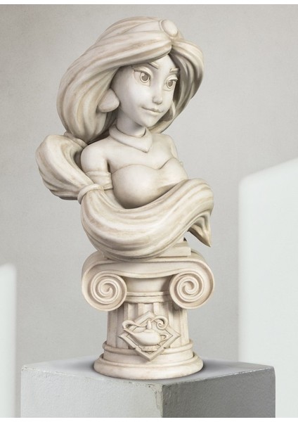 Disney Princess Series 005 Jasmine Büst (Alaaddin ) modelleri