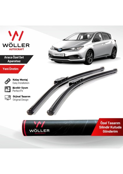 Toyota Auris Silecek 2013 2018 Silecek Takımı Araca Özel