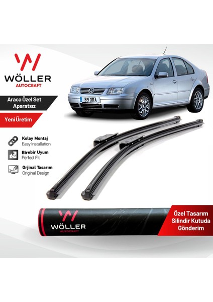 Volkswagen Bora Silecek 1998 2002 Silecek Takımı Araca Özel