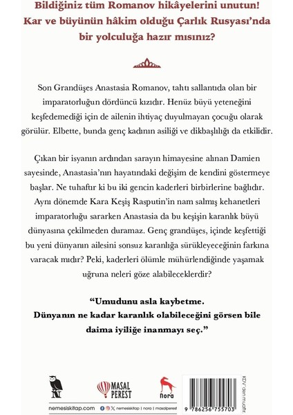 Anastasia - Hiçbir Yerin Prensesi - Sophie Lark