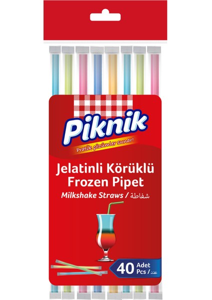 Jelatinli Körüklü Frozen Pipet 40