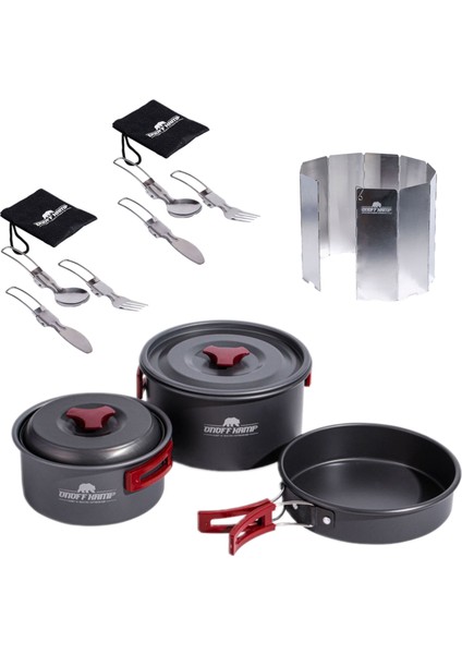 Kamp Mutfak Yemek Seti