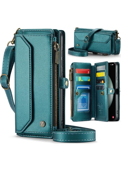 Kadınlar Için Samsung Galaxy S23 Kılıf Cüzdan Cüzdan Kılıf Için Crossbody Durumda (Yurt Dışından)