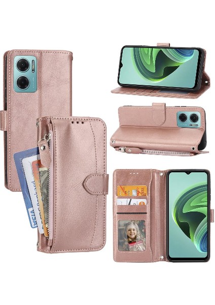 Xiaomi Redmi Not 11R Kart Tutucu Için Flip Case Kickstand Kayış Manyetik (Yurt Dışından)