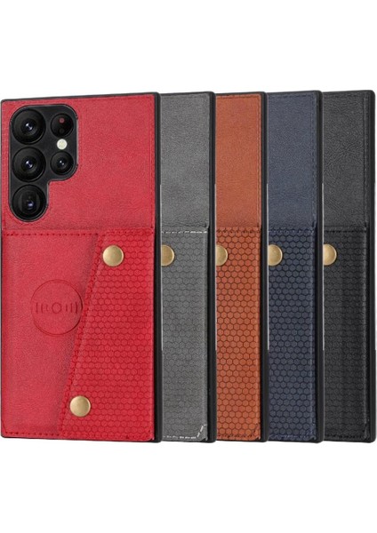 Samsung Galaxy S23 Ultra Darbeye Koruyucu Buit Için Cüzdan Kılıf (Yurt Dışından) modelleri