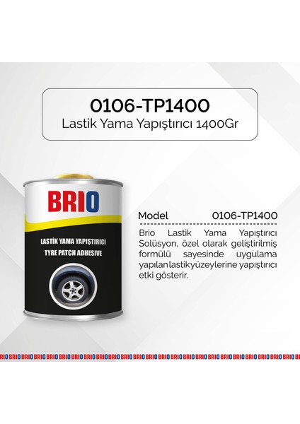 Lastik Yama Yapıştırıcı 1400Gr fiyatları