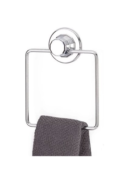 Banyo Aksesuarı 3 Lü Set Kare Havluluk + Tuvalet Kağıtlığı + Banyo Köşe Rafı 3 Katlı Şampuanlık