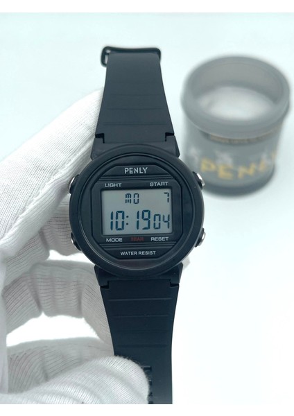 Su Geçirmez Kol Saati Dijital 219 Model Siyah +4 Renk Kronometre-Alarmlı