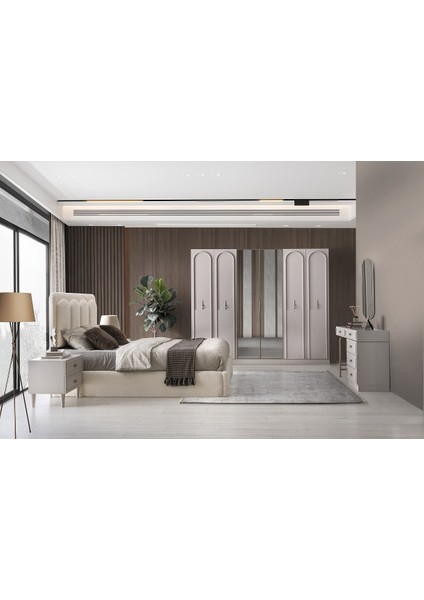 Ortaca Mdf Bazalı Yatak Odası