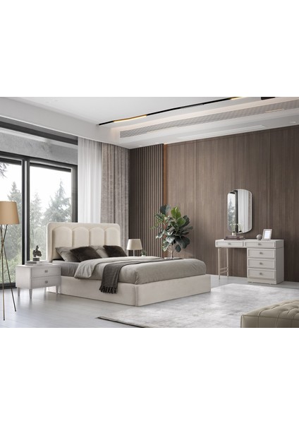 Ortaca Mdf Bazalı Yatak Odası