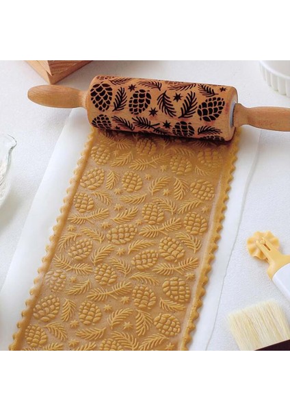 Süslemek Için Piş Kurabiye Turtaları Için Noel Ahşap (Yurt Dışından)