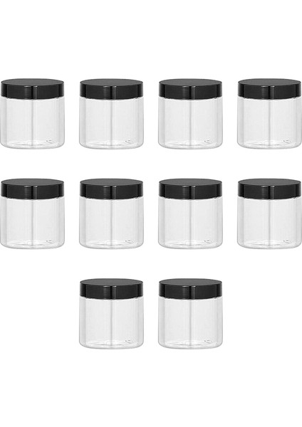 10 Balçık Geçirmez Boş Kavanoz Kozmetik Çekirdekleri Şek Çay 200 ml (Yurt Dışından)