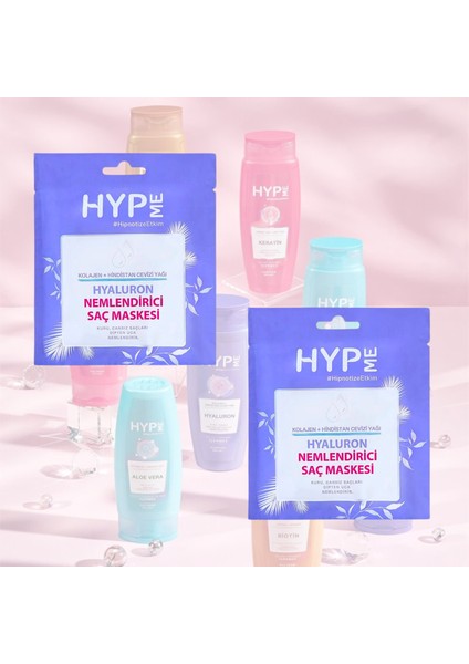Hyaluron Nemlendirici Saç Maskesi 50 ml x 2 Adet