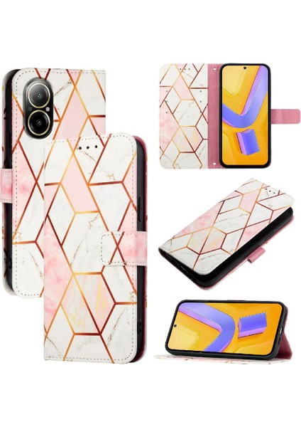 Oppo Realme C67 4g Pu Deri Kickstand Cüzdan Mermer Desen Için Kılıf (Yurt Dışından) indirimleri