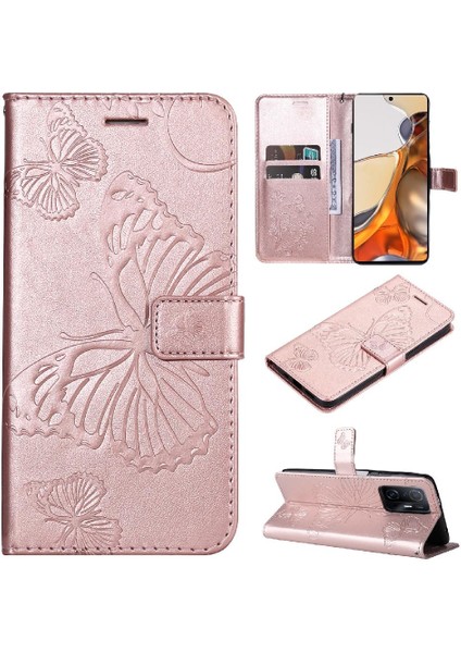 Xiaomi 11T/11T Pro Pu Deri Darbeye Kapak Manyetik Flip Case (Yurt Dışından)