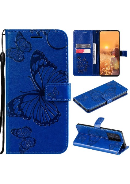 Xiaomi Mix 4 Flip Kickstand Darbeye Kapak Pu Deri ile Flip Case (Yurt Dışından)