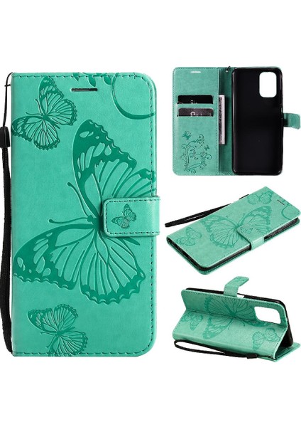 Xiaomi Redmi Not 10 Için Flip Case 4G/10S Kart Yuvası ile Manyetik Kapak Pu (Yurt Dışından)